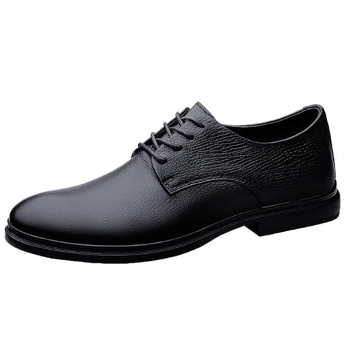 Men’s Leather Lace Up Oxford Shoes Comfortable Dress for Office and Events2