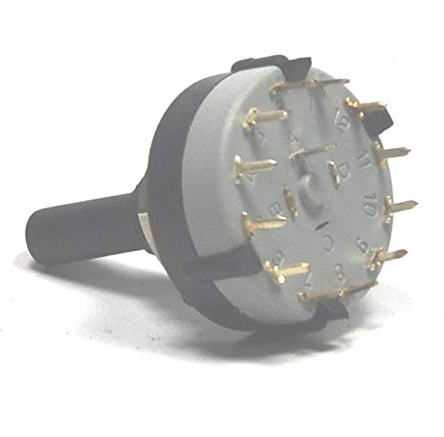 Rotary switch 4 Pole 3 way, Set of 2 Pcs, ROMTEK : Amazon.in