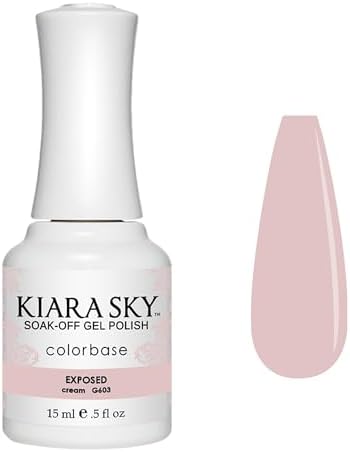 KIARA SKY Soak Off Gel Nail Polish 0.5 fl oz, EXPOSED (G603)