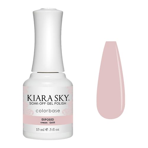 KIARA SKY Soak Off Gel Nail Polish 0.5 fl oz, EXPOSED (G603)
