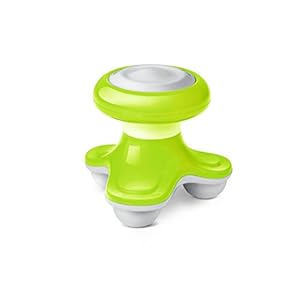 CYBERNOVA USB Massager Mini-Massager Massagegerät Sanfte Vibrationsmassage für Körper Rücken Kopf Hals leicht Klein und handlich (grün)