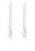 Produktbild Elli Ohrringe Elli Damen Ohrringe mit Blatt Anhänger Elegant Filigran in 925 Sterling Silber