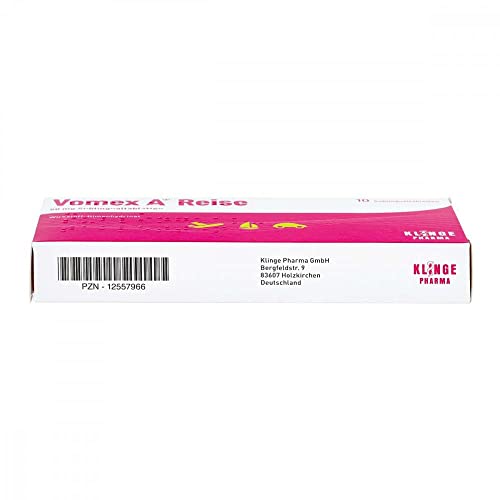 VOMEX A Reise 50 mg Sublingualtabletten, 10 St.