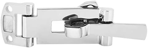 Miniatura 8 de Juego de hebilla de barco, abrazadera de escotilla de bloqueo antitraqueteo de acero inoxidable 316 120MM