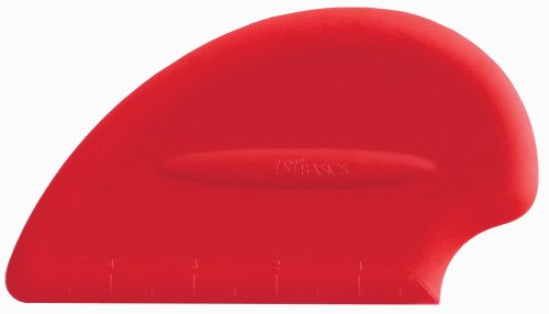 iSi #1 Ranked - Silicone Pastry / Bench Scraper - Favorite of Chefs - Red