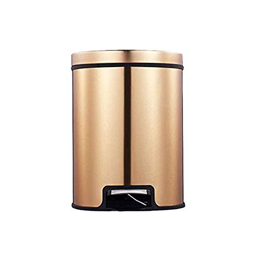 Poubelle cuisine inox 8L à pédale avec couvercle pour maison européenne