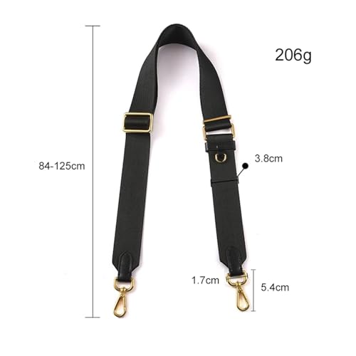 Sangle large en toile pour sac avec finitions cuir pièces accessoires de rechange - 7
