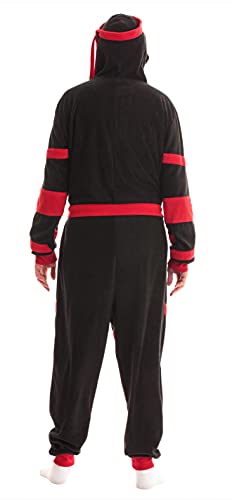 #followme Men's Adult Onesie Mens Pajamas - Ninja3