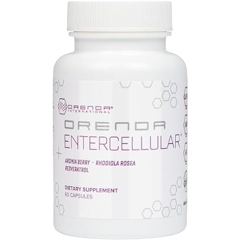 Orenda Entercellular®: Energy Boost Supplement | ElevATP®, Aronia Berry, BioPerine & More! | Vitality and Well-Being Support | Super-Berry Blend | Enhance Your Energy and Embrace Life - 60 Capsules Cover
