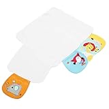 Serviettes pour bébé : jolis motifs de dessins animés, serviettes absorbant la transpiration pleines d'enfantillage, rendent votre bébé plus adorable.