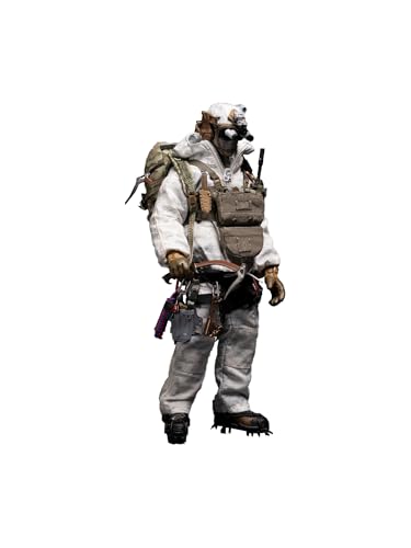 HASUKI SALVOシリーズ SA03 雪山幽霊 1/12スケール 布&ABS&PVC製 塗装済み可動フィギュア