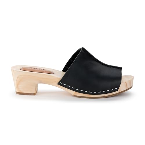 Image of The Sak Ella Clog Sandal in Crochet, Slip On Shoe