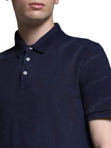 Image of Jack & Jones Men's Solid Regular Fit T-Shirt