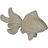  \'cartón Art/Papel Maché Figura Pescado 9 x 7 cm