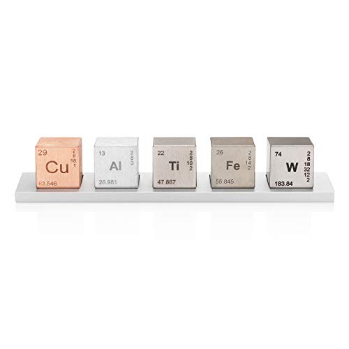 Element 1" Cube Set (Tungsten/Copper/Titanium/Aluminum/Iron)