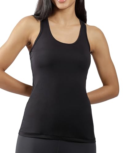 Image of Yogalicious Womens Lightweight Tank Top Soft Racerback Workout Yoga Sleeveless Quick Dry Top