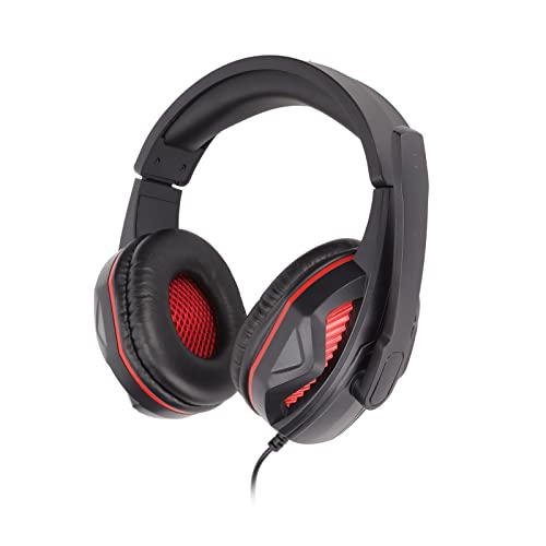 ciciglow Gaming Headset, 40mm Drivers Stereo Surround Sound Noise Cancelling Over Ear Headphones with Mic for PC One Laptop