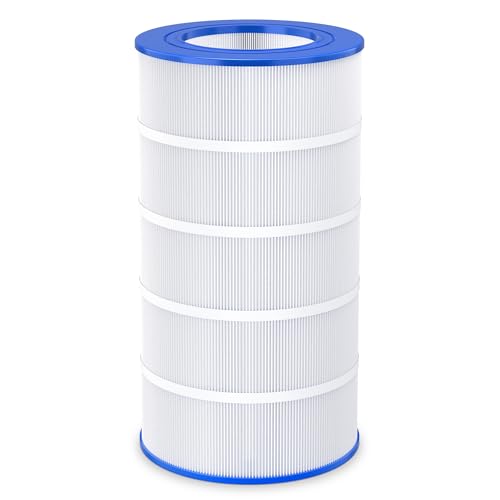 ycwarmxx CC100 Pool Filter Cartridge Replaces Pen-tair Clean and Clear 100 Pre-dator CC100 CCRP100 Pleat-co PAP100 Uni-cel C-9410 Fil-bur FC-0686 23 5/8 x 10 1/16 100 sq. Ft 1 Pack
