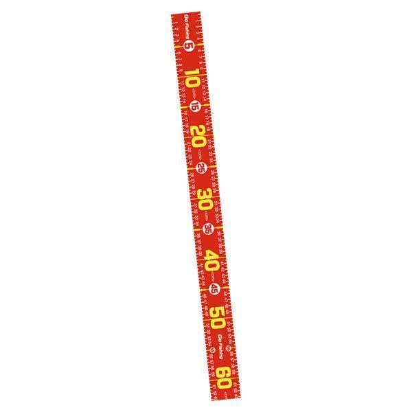 calandis™ 4xfish measuring tool 51.18'' foldable fishing ruler for boat sailboats kayaks red b | sporting goods | fishing | fishing equipment | other fishing equipment