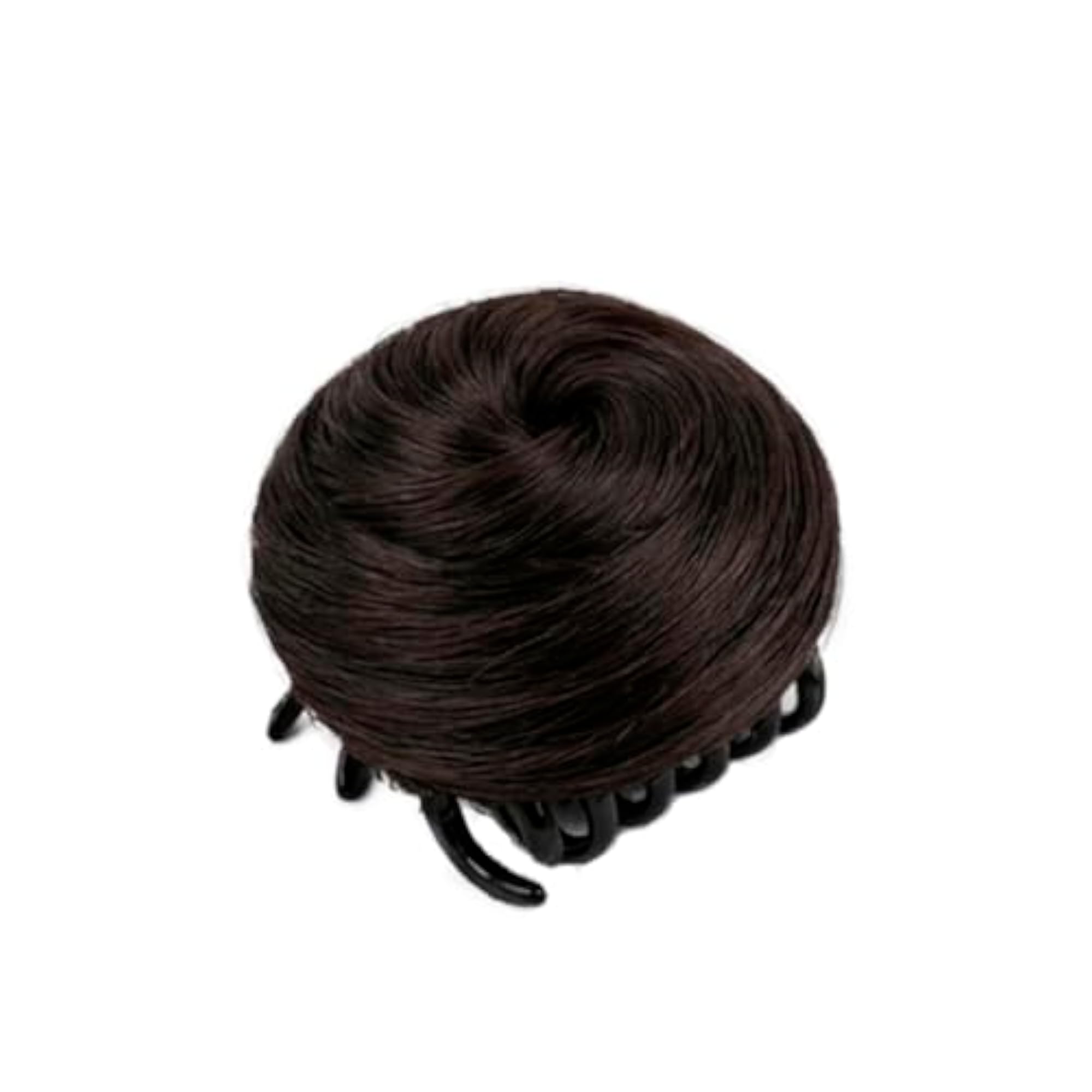 Black Human Hair Clutcher Bun Extension for Women