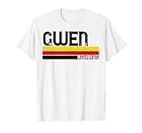 Photo Gallery gwen nome personalizzato carino idea vintage donna gwen maglietta Photo Gallery gwen nome personalizzato carino idea vintage donna gwen maglietta