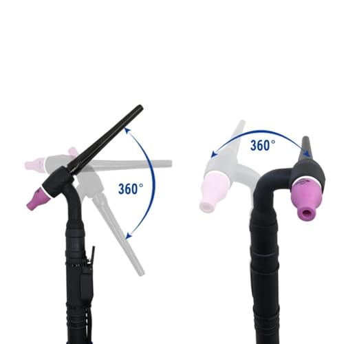 Col de torche flexible QQ150F haute maniabilité pour pistolet TIG et arc