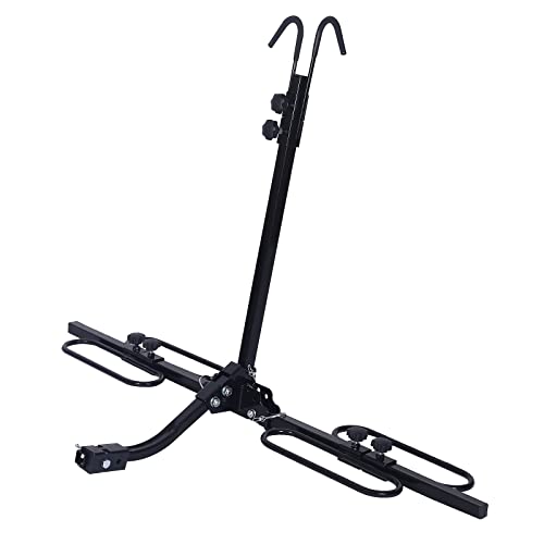 Hitch Bike Rack,RV Bike Rack Carrier Hitch Bicycle Car Racks for RV Car Truck SUV Motorhome Trailer,2-Bike 120 lbs Capacity,2-inch Receiver