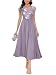 Chiffon Midi Mother of The Bride Dresses for Women Sequin Formal Mother of Groom Dress for Wedding Guest A Line Tea Length Elegant Evening Ball Gowns Wisteria US12