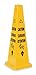 Safety Cone, Caution, Eng/Sp/Fr