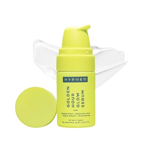 Golden Hour Skincare Reviews: Top Benefits of Glow Face Serum and Moisturizers 1 Golden Hour Glow Face Serum with Niacinamide, Alpha Arbutin, Hyaluronic Acid Moisturizer, Aloe Vera Extract & Kakadu Plum| Non Sticky Serum for Men & Women & All Skin Types,30Ml