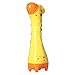 Microfono Giocattolo, Senza Fili Cambio di Voce Racconta Storie Metti Musica Forma di Cervo Microfono Giocattolo per Bambini con Luci Batteria Caricata Macchina per Karaoke per Bambini(Giallo)