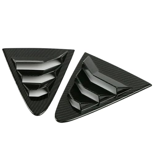 Persiennes de fenêtre latérale et grille d'aération carbone pour Corolla 2019-2023