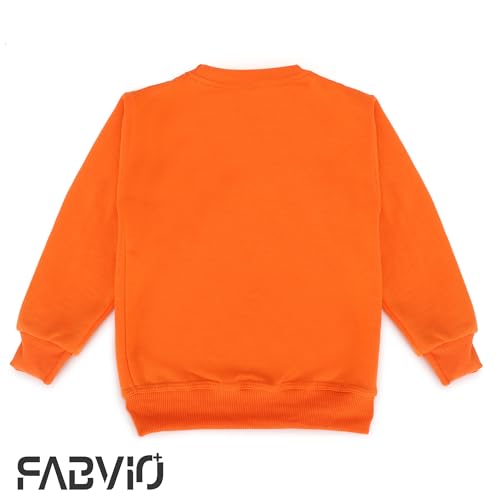 Image of Kids Graphic Print Woolen Sweatshirts with Round Neck and Full Sleeves (SWT-25)