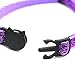 aoukoslt Purple Cat Collars with Bells, Breakaway Kitten Collar, Sparkle Adjustable Safety Kitten Collars, Cat Collar Accessories for Small Medium Dogs and Cats, Cat Collars