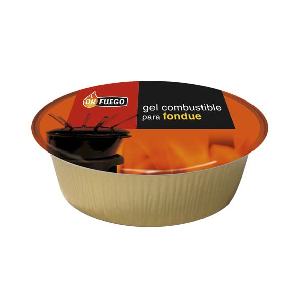 Okfuego Combustible Gel Para Fondue Ok Fuego, Único