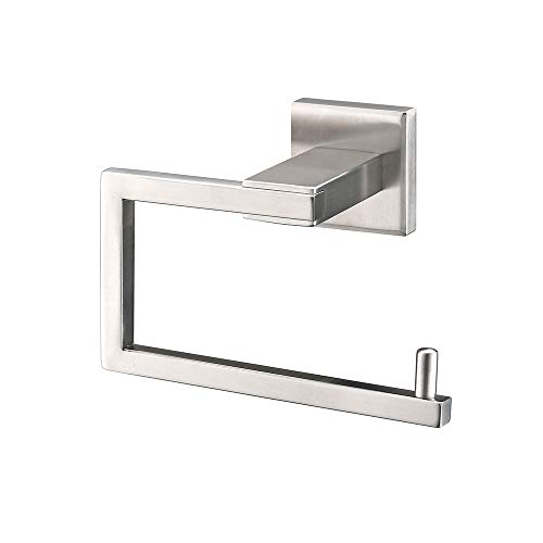Preisvergleich Produktbild Turs Square Toilettenpapierhalter Badezimmer Seidenpapier Roll Inhaber SUS 304 Edelstahl Mauerbau, Brisante Finish, Q6002BR