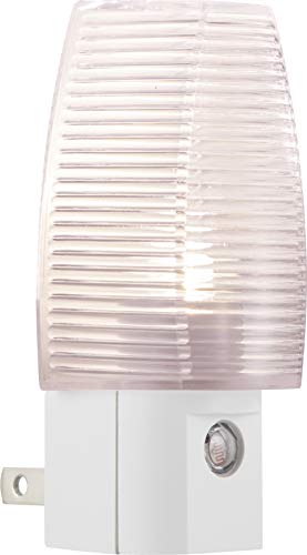 Lights By Night, Clear Shade Led Night, Plug-In, Dusk To Dawn Sensor, Auto On/Off, Soft White, Energy Efficient, Ideal For Bedroom, Bathroom, Kitchen, Hallway, Ul-Certified, 31924, 4 Pack #TOP4