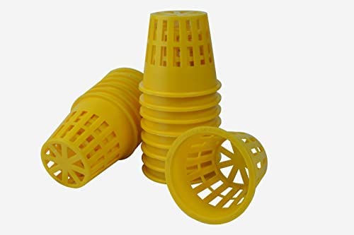 See full amazon price history chart for InHydro Netcups for Hydroponics or Aeroponics - 2 inch, Pack of 50, FDA Approved UV Treated 100% Vergin HDPE Net Cups (Yellow, HDPE) InHydro Netcups for Hydroponics or Aeroponics - 2 inch, Pack of 50, FDA Approved UV Treated 100% Vergin HDPE Net Cups (Yellow, HDPE) (B0C3WFHPFC) Amazon Price History, Amazon Price Tracker