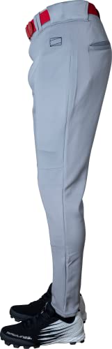 Rawlings | PRO 150 Series Game/Practice Baseball Pant | Adult X-Large | Grey| Jogger Fit - image 2