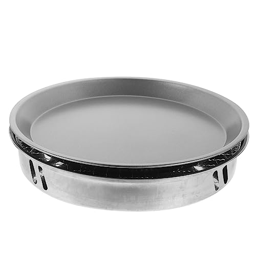 Milisten Barbecue Portable Mini Pour Camping Et Extérieur Support Acier Inoxydable Avec Jetable