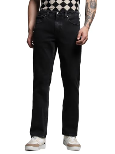 Image of JACK & JONES Men's Regular Fit Jeans | Low Rise | Jeans for Men