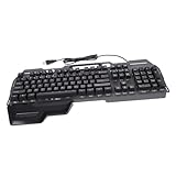 Clavier de jeu filaire - plusieurs trous de drainage de l'eau anti-éclaboussures en , la conception de forme carrée peut évacuer liquide plus rapidement, de fortes performances d'étanchéité, clavier de jeu