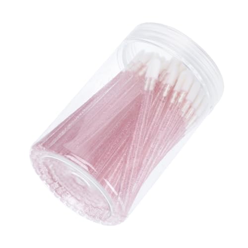 TOVINANNA Disposible Lip Brush Applicator 100pcs Lipstick Brush for Women Portable Easy to Use