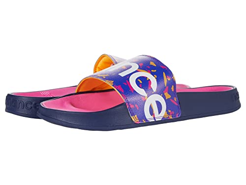 New Balance メンズ 200 V1 スライドサンダル, ナイトタイド/ピンクグロー/インパルス, 11