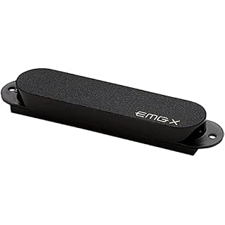 EMG Pickups »SAX – Single Coil Pickup« Pickup pour Guitare Électrique – Couleur: Noir - Les Beatles, Paul McCartney, John Lennon, RIngo Starr, George Harrison