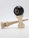 日本けん玉協会認定 New 競技用けん玉「大空」単色 黒 国産品 (OZORA KENDAMA)