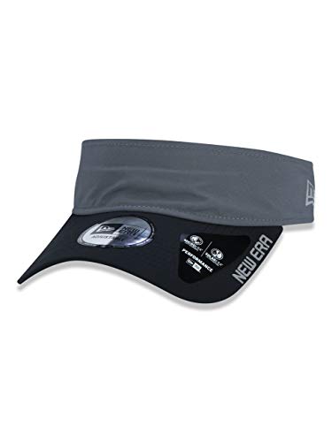 Viseira Basic PERF Cinza/Preto New Era