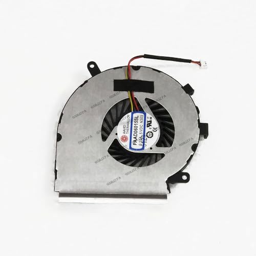GSHJZPA CPU Ventilador refrigeración Compatible para MSI GE72 GE62 PE60 PE70 GL62 GL72 PAAD06015SL N303 0.55A 5V 3-Pin
