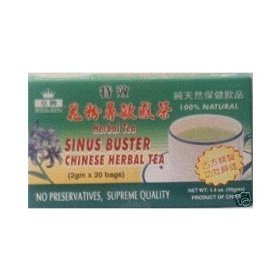 Royal King Sinus Buster Chinese Herbal Tea (40g)(20 bags x 2g each) - 6 boxes
