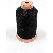 All Purpose Extra Strong Heavy Duty Bonded Black Sewing Thread Great for Quilting,Upholstery, Leather, Denim, Marine, Outdoor and Camping Products. T70#69 210D/3PLY 1400 Yards.